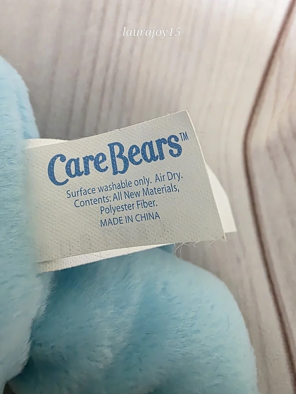Care Bears Bedtime Bear Plush Toy With Tags 20th Anniversary Blue 9 Inch 2003